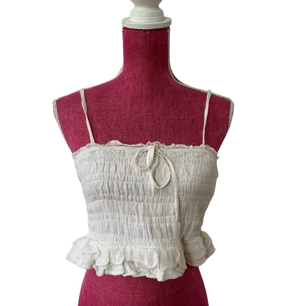 Walter Baker Lydia Top Ivory - Size M NWT🌟